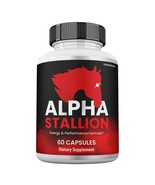 Alpha Stallion Blood Capsules for Men, Max Strength ed Pills (1 Pack) - $25.74 CAD