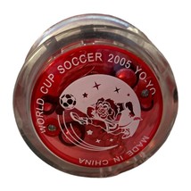 World Cup Soccer 2005 Yo-Yo Red White Clear UFO - $8.57