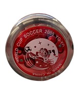 World Cup Soccer 2005 Yo-Yo Red White Clear UFO - $160.65 MXN