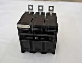 Circuit Breaker Eaton Cutler Hammer BAB3020H 20 Amp 3 Pole 240V - $39.55