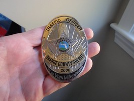 orange county Florida sheriff  police badge office traffic officer bx 6 - $159.99