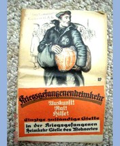 1919 Antique Wwi Merkblatt Heimkehrende German Soldier Book Berlin - £33.55 GBP