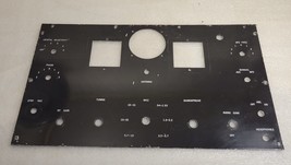 Unmarked Hammarlund ? Front Face Plate Used - £23.46 GBP