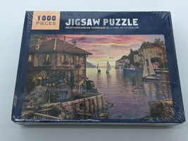 Mediterranean Harbour Puzzle  - 1000 Pieces - 27x20 in - $18.69