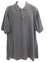 Hill &amp; Archer Men&#39;s size XL Short Sleeved Polo Golf Shirt Gray - £15.79 GBP