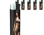 Russian Pin Up Girls D8 Lighters Set of 5 Electronic Refillable Butane  - $15.79
