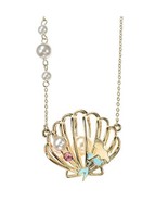 Original Design The Little Mermaid Ariel Seashell Pearl Necklace - $110.97 CAD