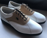 FOOTJOY Women&#39;s 6.5 M SIERRA TREKS Golf Shoes White/Tan Beige #98793 - £20.61 GBP