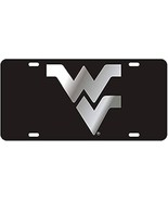 WVU West Virginia Mountaineers Mirror License Plate – New but Damaged - $11.87