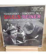 1672 Tchaikovsky Concerto No. 1; Gilels, Reiner; RCA Victor LM-1969; VG - $9.49