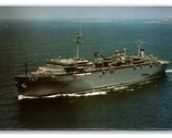 US Navy USS Cape Cod AD-43 Destroyer Tender UNP Chrome Postcard Z7 - $2.92
