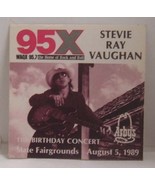 STEVIE RAY VAUGHAN - ORIGINAL CONCERT TOUR CLOTH BACKSTAGE PASS **LAST O... - $27.38 CAD
