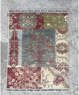 3x4 Hand Knotted Patchwork Tree of Life Flower Rug - $3,706.87 MXN