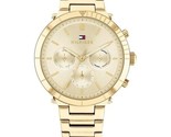 Tommy Hilfiger 1782348 Ladies Gold 5 ATM Reloj de pulsera para mujer NUE... - $121.34