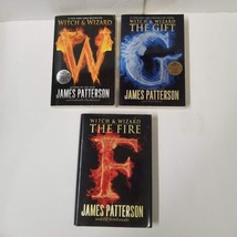 3 Witch and Wizard Books Fire Gift Lot by James Patterson Dystopia Series - £9.59 GBP