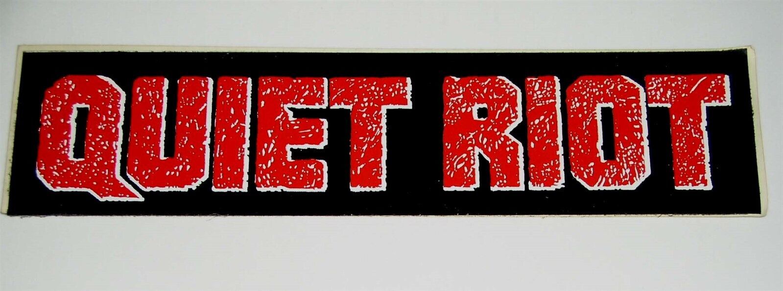 Quiet Riot Bumpersticker Vintage Logo - $39.99