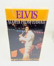 Elvis: Aloha From Hawaii (VHS) 1991 Elvis Presley Honolulu The King Live 30 Hits - £10.19 GBP