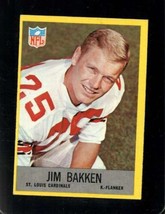 1967 Philadelphia #158 Jim Bakken Ex Cardinals *X53589 - £4.57 GBP