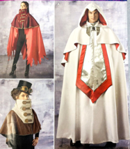 Simplicity Assassin Costume Pattern Video Cape Hood Steampunk S0227 XS S M L XL - £13.34 GBP