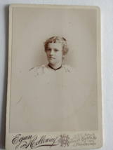 Vintage Cabinet Card Woman by Egan and Callaway in Philadelphia, Pennsylvania - £14.20 GBP