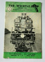 The Whistle Stop January 1951 Magazine O Gauge Model Railroading - £11.79 GBP