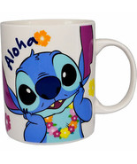 Disney Lilo and Stitch Character Aloha 11 Ounce Ceramic Mug Multi-Color - £14.33 GBP