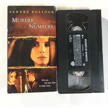 Murder by Numbers VHS - Sandra Bullock Original Release 2002  - $8.04