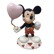 Lenox Disney Be My Valentine Mickey Figurine For All Seasons Collection Heart - £79.80 GBP