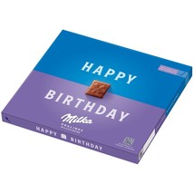 I LOVE MILKA Happy Birthday chocolate pralines with milk cream 110g FREE SHIP - $11.87