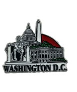 Washington D.C. Souvenir Fridge Magnet Featuring Iconic Landmarks - $11.87