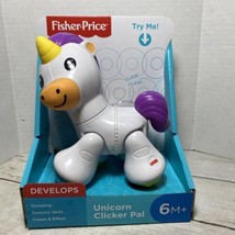 Fisher Price Unicorn Clicker Pal Toy -  Fisher-Price Develop - Ages 6 to 36 Mo - £10.11 GBP