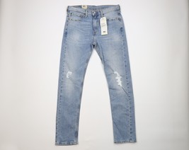 New Levis 510 Mens Size 32x32 Skinny Fit Flex Stretch Denim Jeans Pants Blue - £54.77 GBP