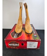 Potrero Men’s Western Tan Croc Embossed Leather Cowboy Pull On Boots Siz... - $1,318.36 MXN