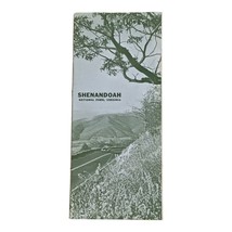 Shenandoah National Park Virginia Map and Brochure 1965 Vintage - £10.20 GBP