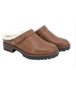 Kensie Womens Shoes Tan Clog Warm Lining Convertible Strap Metallic Stud - $1,027.98 MXN