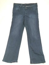 Womens Size 18 Average Lane Bryant Red Triangle Straight Leg Fit Jeans 36x30 - £7.12 GBP