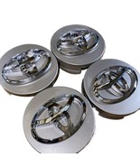 SET OF 4 TOYOTA WHEEL RIMS CENTER CAPS SILVER/CHROME LOGO 62MM CAMRY - $23.50 CAD