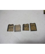 Antique Model toy Railroad cardboard Corn Oats Advertising sign rare - $194.77 MXN