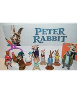 Peter Rabbit Quality Figure Set of 10 with Rabbit Wristlet and Sticker - $21.97 CAD
