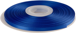 AVANAVA 1/4 Inch Wide Double Face Satin Ribbon - 50 Yards (352-Classic Blue) - £8.44 GBP