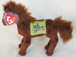 Ty Kentucky Derby 132 Brown Horse Beanie Baby - £7.70 GBP