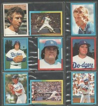 1981-82 Los Angeles Dodgers 18 diff Topps Stickers Fernando Valenzuela Steve Gar - £2.41 GBP