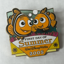 Disney Pin First Day of Summer 2005 with Nemo and Marlin - $19.60