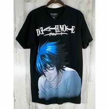 Death Note Black Graphic Tshirt Hot Topic Manga Anime Japanstyle Medium - £19.80 GBP