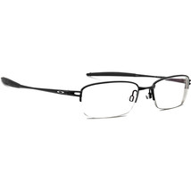 Oakley Eyeglasses OX3093-0153 Valve Black Half Rim Metal Frame 53[]18 135 - $129.99