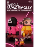 POP MART - MEGA SAPCE MOLLY SQUID GAME 400%+100%  - 100% Authentic - $8,945.24 MXN
