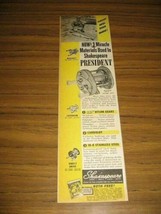 1951 Print Ad Shakespeare President,Marhoff,Criterion,Direct Drive Fishi... - $10.35