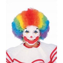 Forum Novelties Children Rainbow Colored Clown Wig - Age 6+ - £8.05 GBP