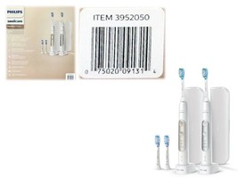 Philips Sonicare #3952050 Optimal Clean Rechargeable Electric Toothbrush 2PK - $39.60