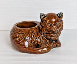 Vintage Ceramic Kitty Cat Candle Tea Light Holder- Our Own Import - Japan - £7.90 GBP